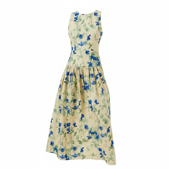 TUCKERNUCK Bellflower Blooms Ezra Dress Size L NWT Retail $298 Tuckernuck - Picture 7 of 7